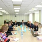 The meeting with Danish delegation